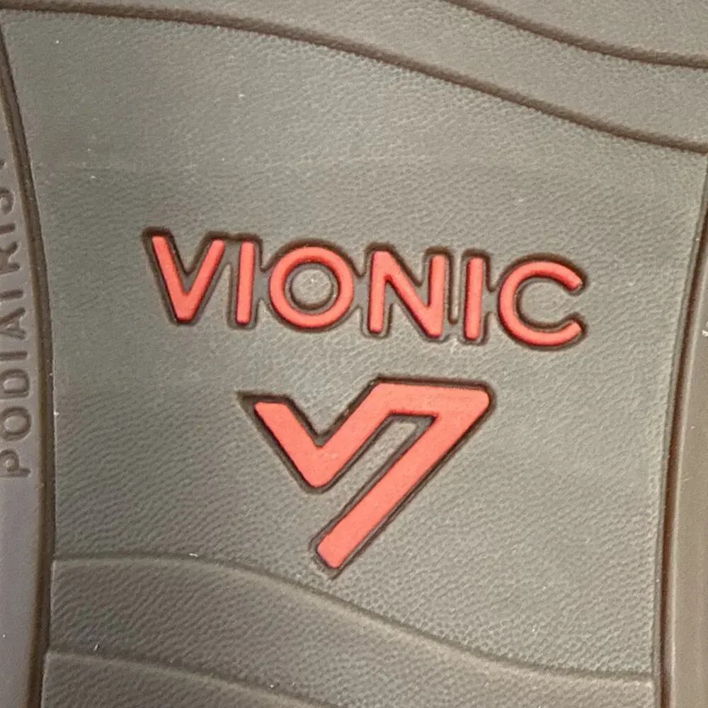 VIONIC Pepper Platform Wedge Sandals- Wide Strap/Black/Open Toe -Wmns Sz 9 Chrty